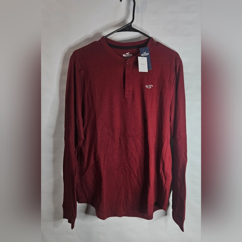 Long sleeve henley
